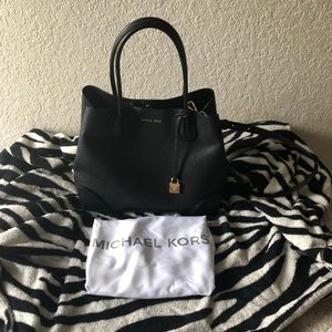 Michael Kors Black Leather Purse